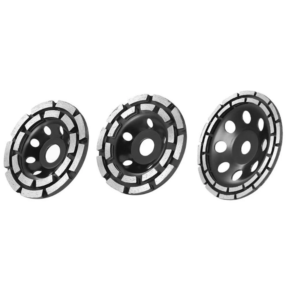 

Diamond Metalworking Disc Grinding Wheel Cutting Saw Blade Double Row Concrete Cup Segment Accessories Tool Durable Abrasives