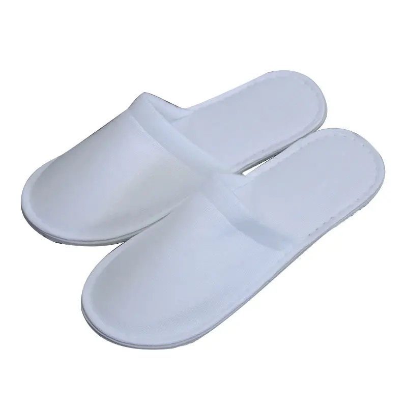 

10 Pairs Per Bag Hotel Hotel Room One-time Slippers Ramabra Velvet Non-slip Water Ripple Custom-made Custom Slippers Wholesale