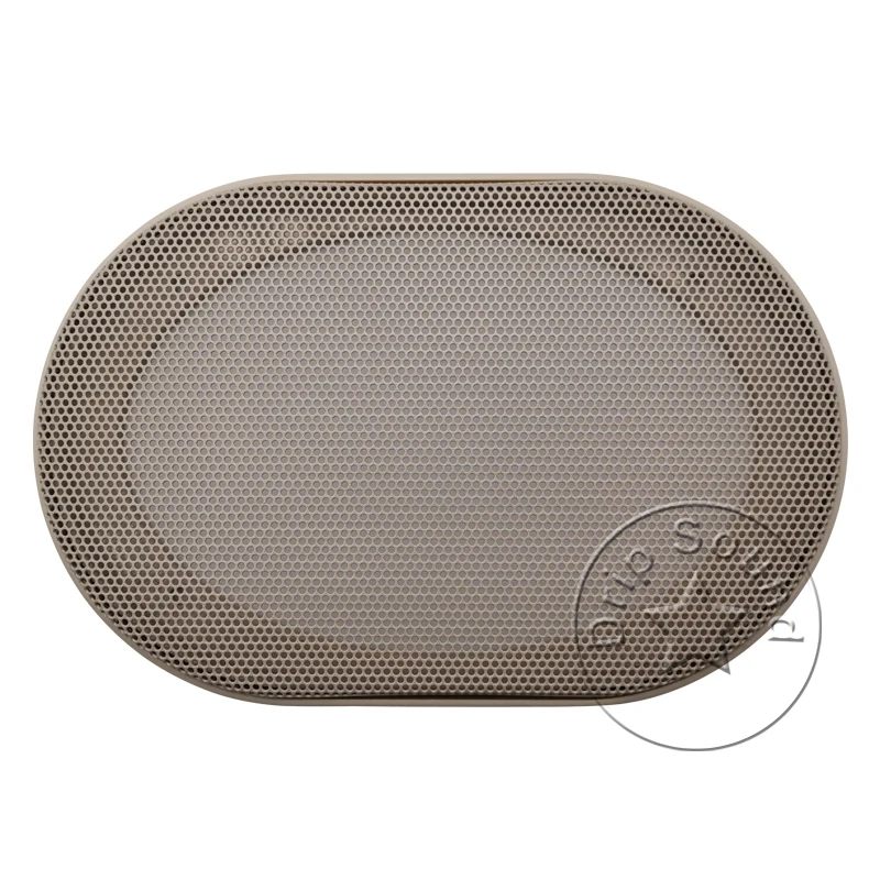 Сетчатая Крышка для автомобильной аудиосистемы декоративная круглая
