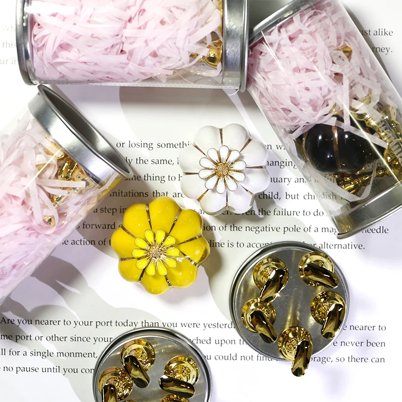 

[PTD01JI] 1+5 sets Magnetic Nail Tips Stand Holders Manicure Tools Set Magnetic Alloy Nail Art Tip Practice Stand Set