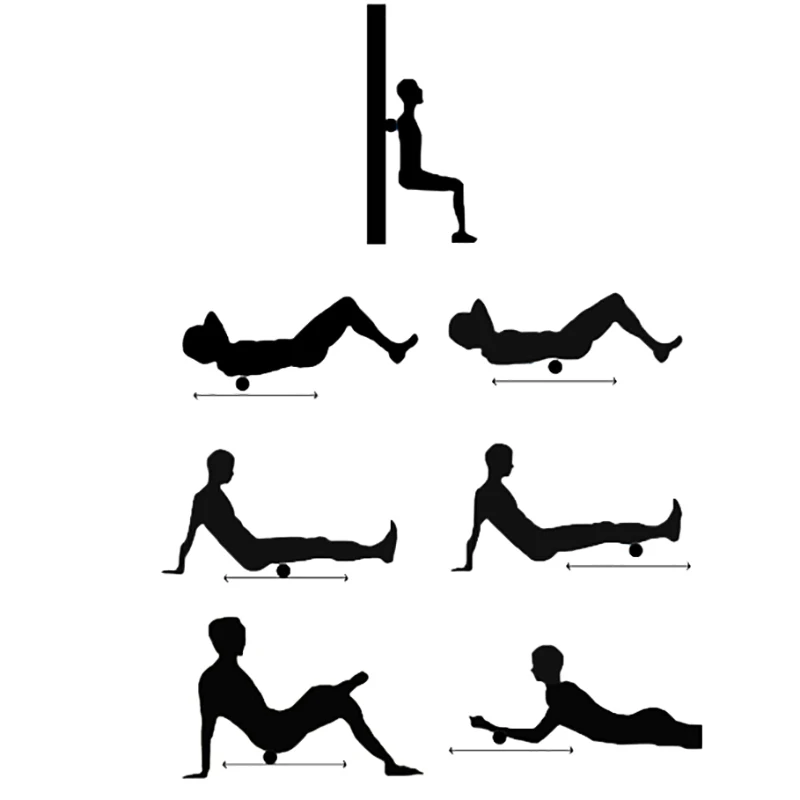 Мяч для Лакросса фитнес-мяч массажа ТПЭ резиновые хоккейные 63 мм 1 шт. | Спорт и