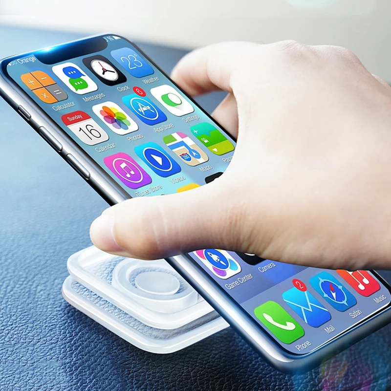 

Universal Car Phone Holder Nano Stickers Casual Paste Rubber Pad Wall Stickers for Tablet Mobile Car Phone Holder Gel Paste