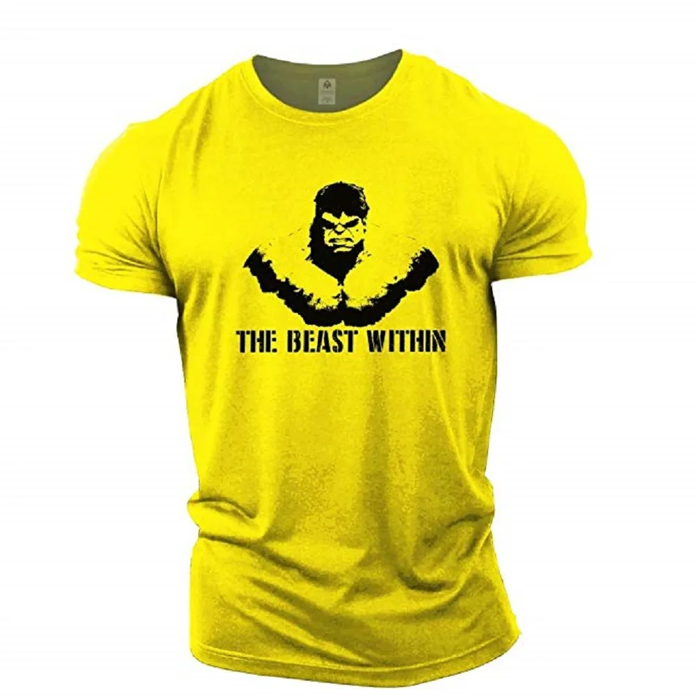 

Disney 2021 Marvel The Avengers Hulk Men's Fitness Round Neck Short Sleeve Cotton funko pop T-shirt dazn italy funko pop dazn