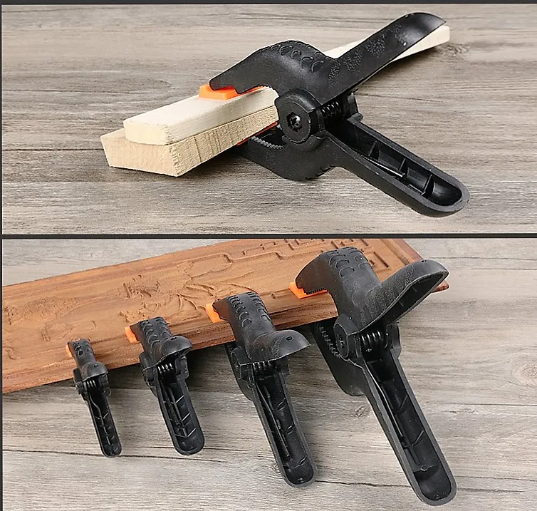 Зажим " 3" " 4,5" " 9" пружинные зажимы DIY Деревообрабатывающие инструменты пластиковый нейлоновый зажим для работы по дереву пружинный зажим фотостудия Backgr