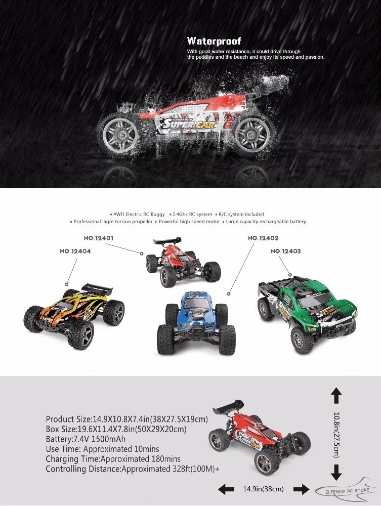 Высокая скорость Wltoys 12401 радиоуправляемые машины 1/12 4WD гусеничный Радиоуправляемый автомобиль RTR 2,4 GHz Радиоуправляемый гоночный автомобиль радиоуправляемые автомобили VS WLtoy A959