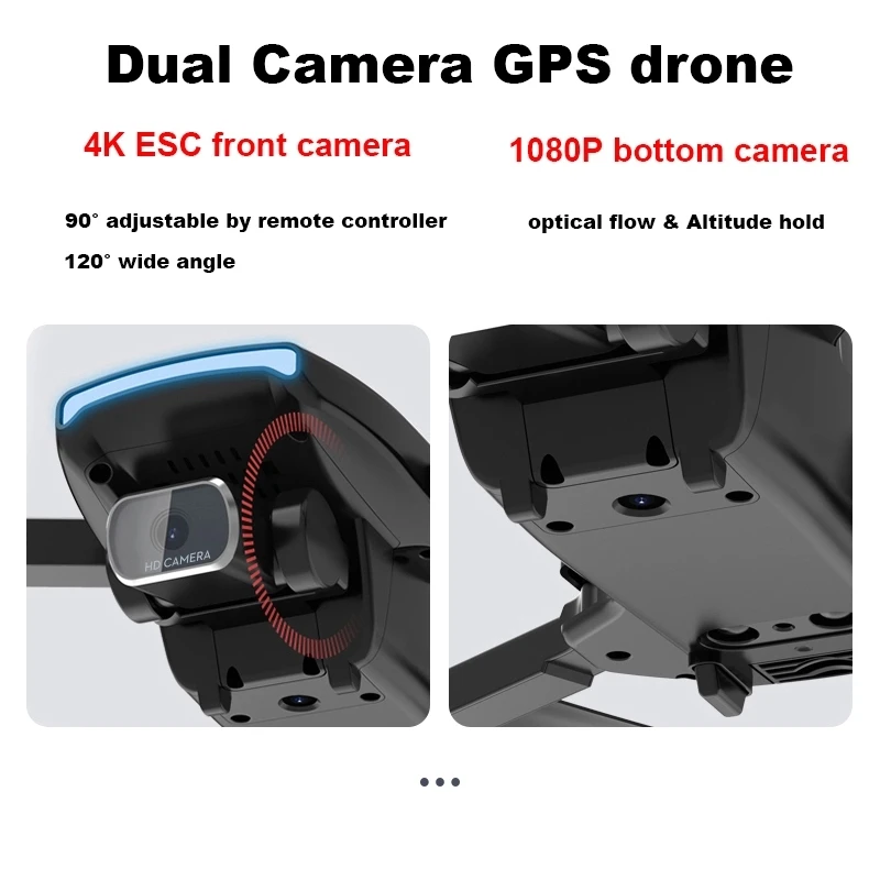 sg108 дрон 4k hd 5g wifi gps дрон бесщеточный д