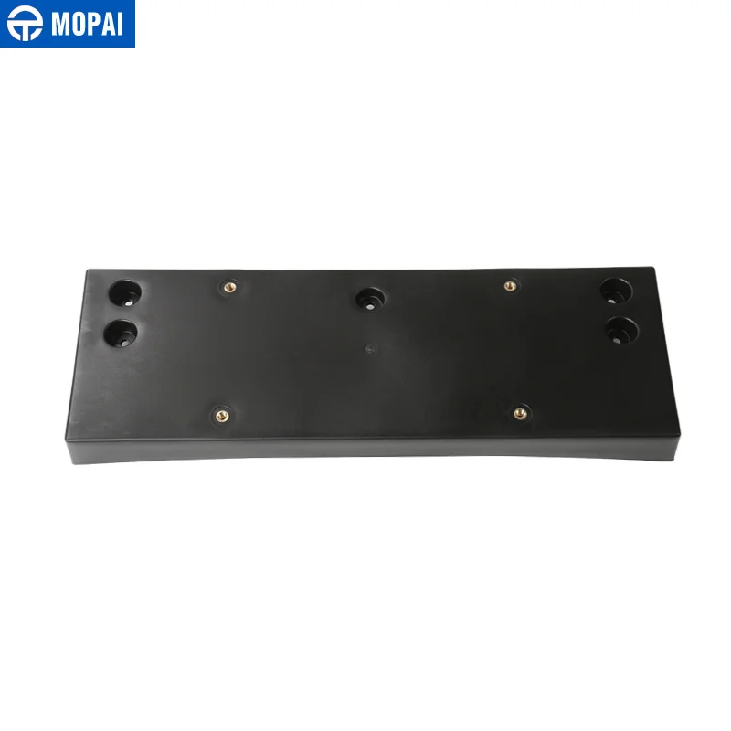 MOPAI ABS передний бампер для автомобиля 4WD кронштейн номерного знака держатель