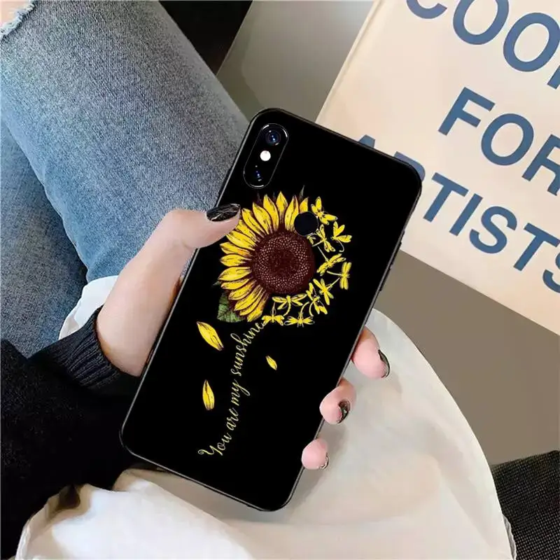

Phone Case For Xiaomi Redmi 7 8 9t a3 9se k20 mi8 max3 lite 9 note 9s 10 pro Sunflower Jesus Christ