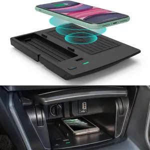 wireless charger for honda accord 2018 2021 accessories phone wireless charging pad mat fit for 10th gen honda accord free global shipping