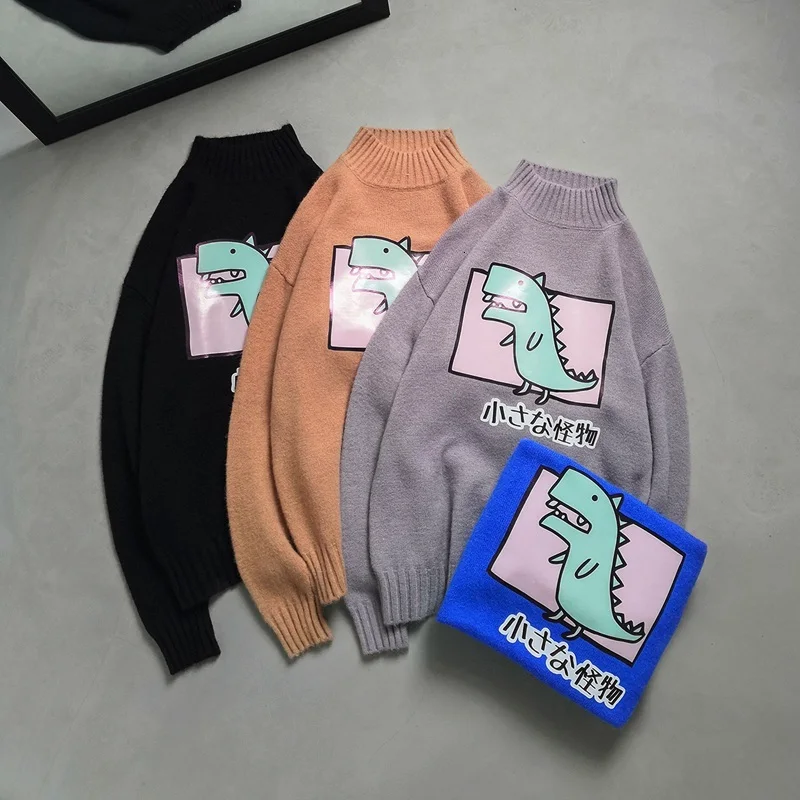 2019 Новинка зимы Корейская версия тенденции полувысокий воротник маленькая