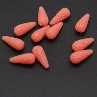 wholesale60pcs natural coral pink drop shape beads crafts for jewelry making diy necklace bracelet earrings accessory charm gift
