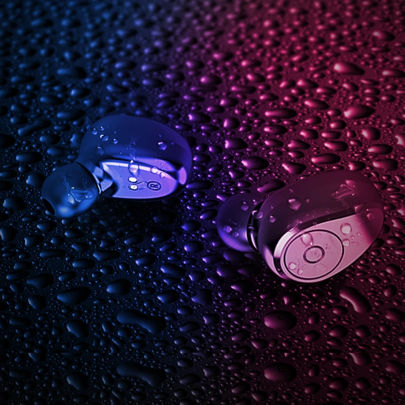 TWS F9 беспроводные наушники Bluetooth v5.0 мини умные сенсорные светодиодный дисплей с