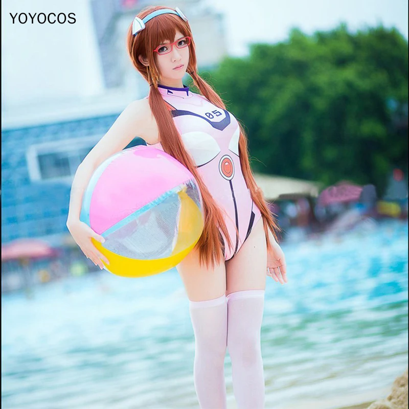 YOYOCOS Комбинезоны сексуальные и стройнящие наручные часы D.VA Косплей купальник