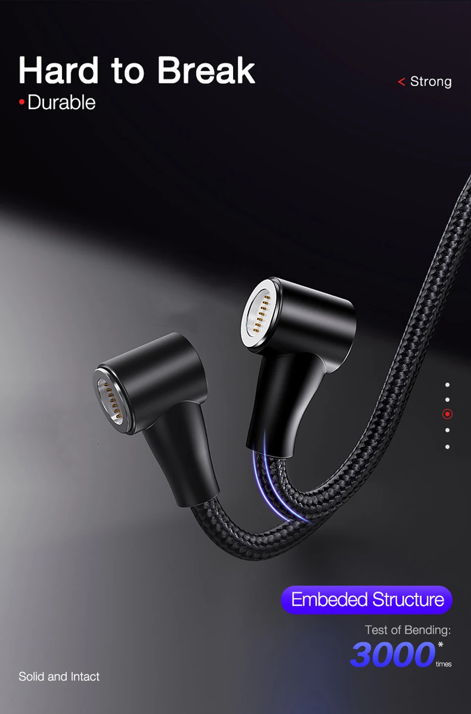 1 м 2 м Магнитный Micro USB кабель для быстрой зарядки для Xiaomi Redmi Note 5 Pro Android кабель для передачи данных для мобильного телефона для samsung S7 зарядное устройство