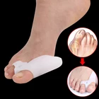 1 пара гелевых инструментов для ухода за ногами корректор большого пальца ноги при вальгусной деформации