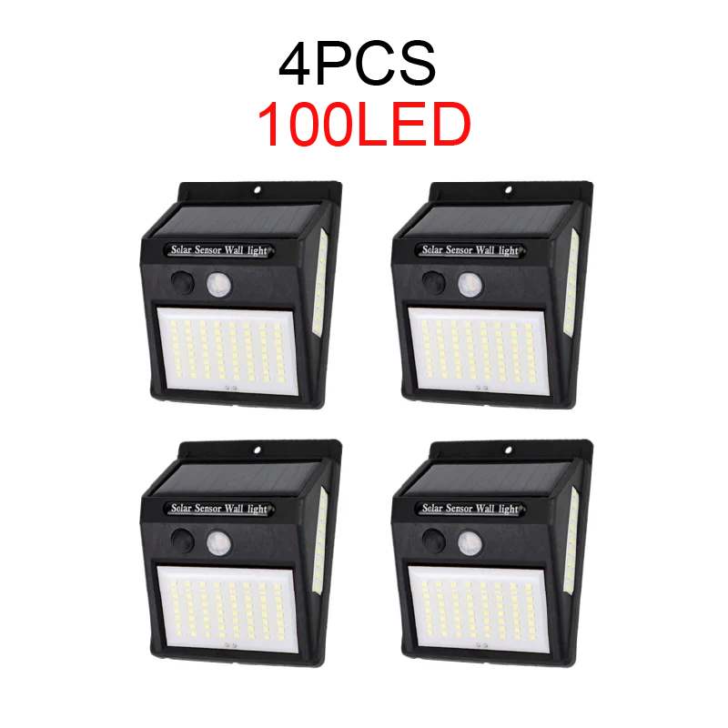 

20-144 LED solar street light motion sensor light garden waterproof decorative lighting outdoor channel wall light