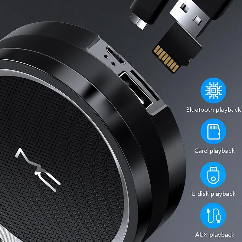 Беспроводной Bluetooth динамик с сабвуферный мини для спорта на открытом воздухе