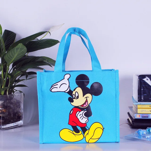 Disney мультфильм Минни Сумка для мам водонепроницаемый ланч бокс сумка складная сумка для начальной школы Обучение Ланч сумка - Цвет: 2