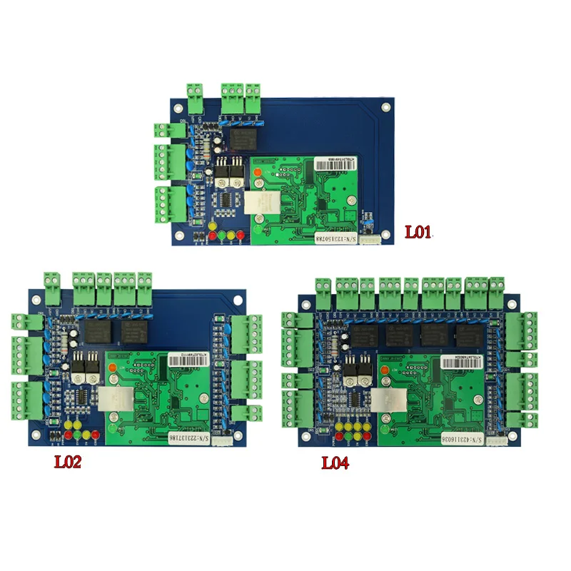 Профессиональный ID IC кард-ридер контроль доступа TCP/IP для 1 2 4 дверей управления |