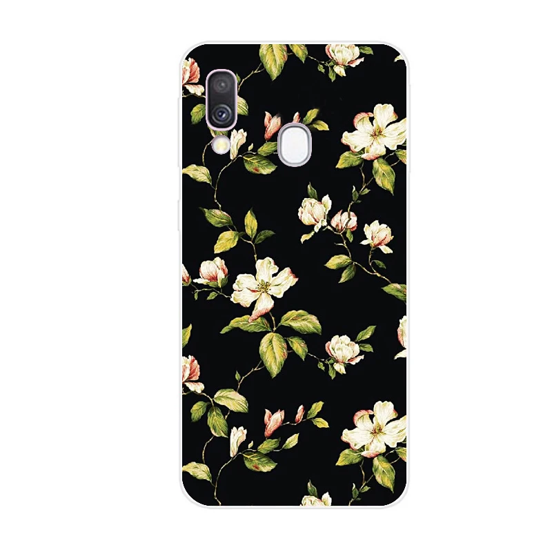 Чехол для samsung A40 Чехол Мягкий силиконовый чехол для телефона для samsung Galaxy A40 A 40 A405 SM-A405F A405F Мультяшные ракушки
