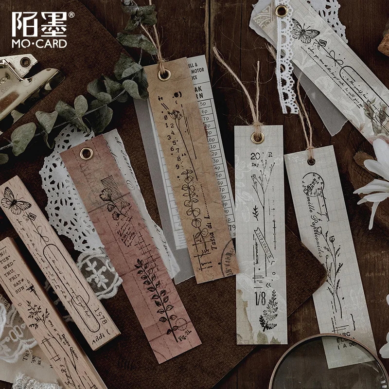 Винтажные Штампы деревянные и резиновые штампы с цветочными растениями для