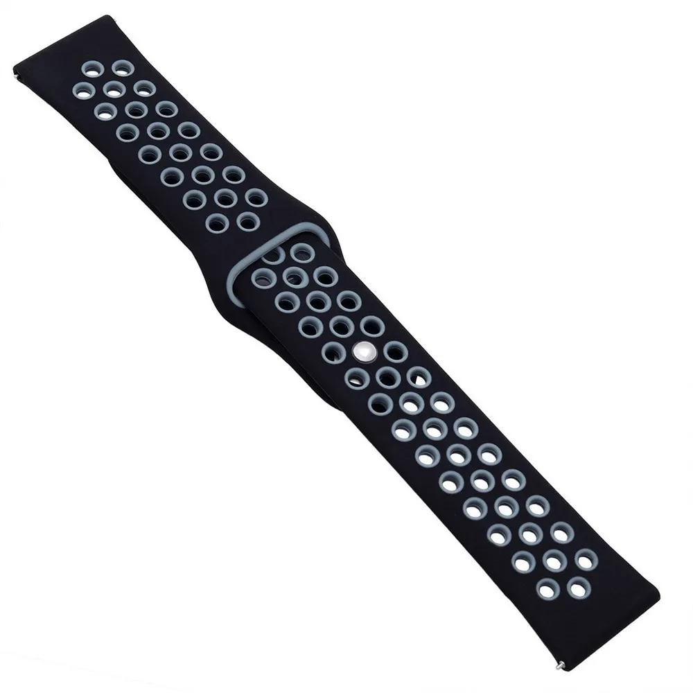 22 мм силиконовый ремешок для Galaxy Watch 46 высококачественный спортивный Samsung Gear S3