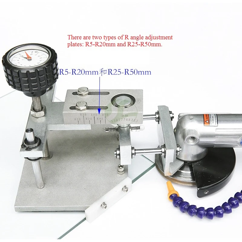 Пневматическая машина для снятия фаски стекла Новая небольшая безопасная