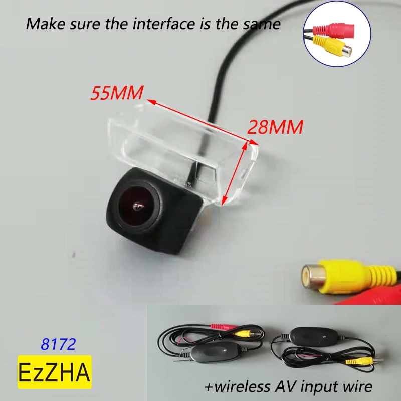 Автомобильная камера заднего вида «рыбий глаз» ночного видения, водонепроницаемая для Peugeot 206 207 307 407 седан Toyota Camry Verso 2012 Vios 2014