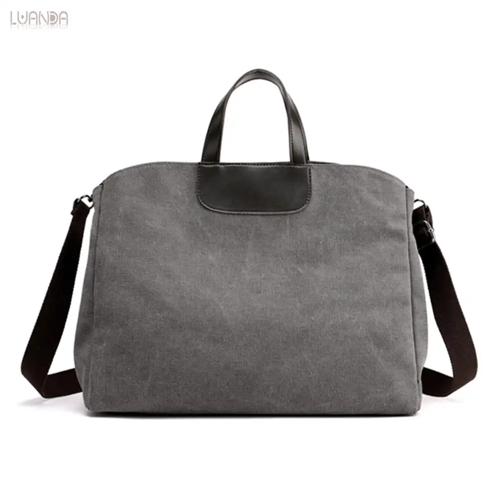 Холщовая Повседневная Сумка тоут женская модная вместительная сумка для