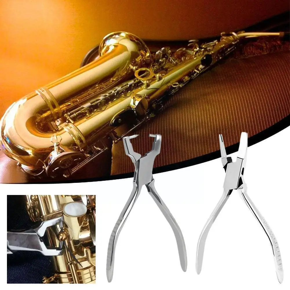 

Reed Needle Repair Tool Broken Spring Extraction Pliers Tool Repair Saxophone Clarinet Flute Disassembly Accessories M8m2