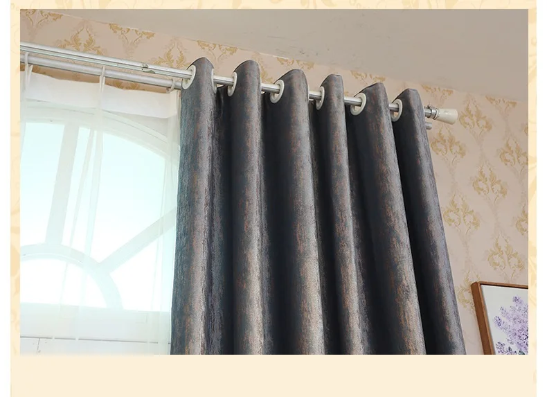 Полиэстеровые шторы для гостиной роскошные серые шторы с вышивкой для спальни обработки окон прозрачные тюлевые шторы