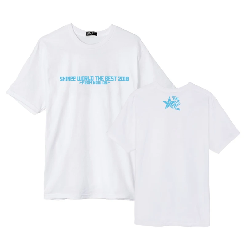 Mainlead Kpop SHINEE футболка Лучший в мире с сегодняшнего альбома ONew key Minho Tee|Футболки| |