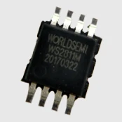 WS2811M 5в-12в СВЕТОДИОДНЫЙ Драйвер IC 100% и для полноцветной Пиксельной RGB-ленты модуль