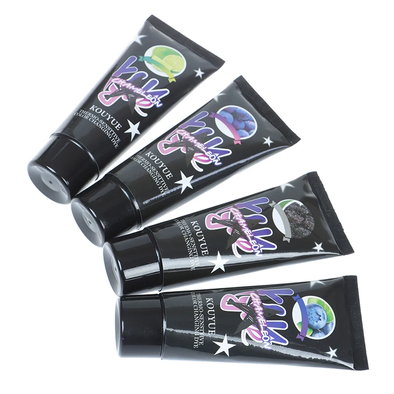Thermochromic Color Changing Wonder Dye Mermaid Hair Gray Cream Thermo Sensing Shade Shifting Wax | Красота и здоровье