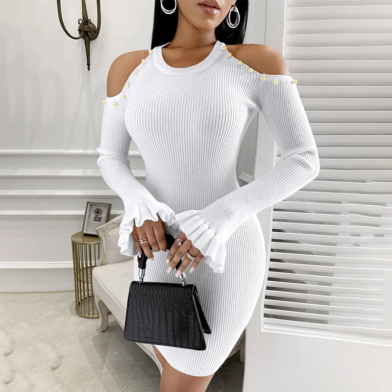 

Mini long sleeve dresses for women, sexy party dresses and off-shoulder cocktail dresses, ladies off-shoulder dresses