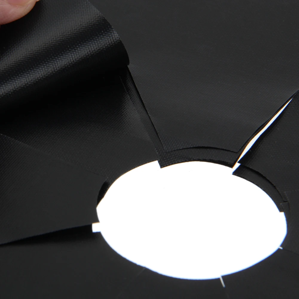 6 шт. Защитная крышка для горелки антипригарная алюминиевая многоразовая Крышка