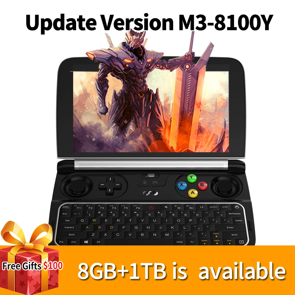Новый оригинальный GPD WIN 2 портативная мини игровая консоль игровой плеер ноутбук