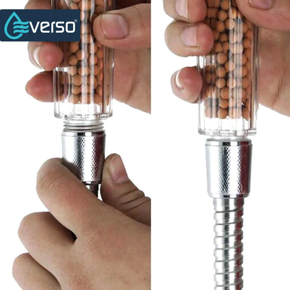 Светодиодная насадка для душа EVERSO 7 цветов водосберегающая душа|shower head water