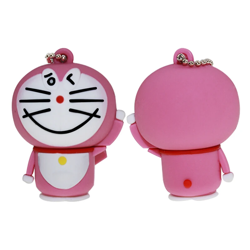 Классический мультипликационный Usb флеш накопитель Doraemon Портативная палка 512 ГБ