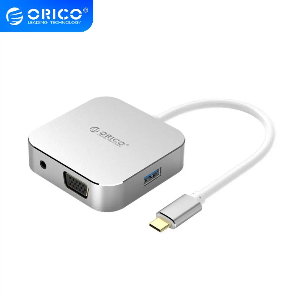 ORICO серебро Алюминий сплава USB 3 0 интерфейсный адаптер Тип кабеля с разъемами типа