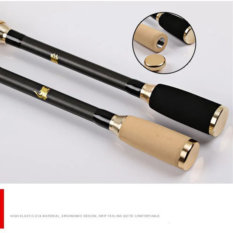 Portable 99% Carbon Fiber Telescopic Fishing Rod 1.8m/2.1m/2.4m/2.7m Sea Rods Telescopic Fishing Pole Lure Spinning Rod