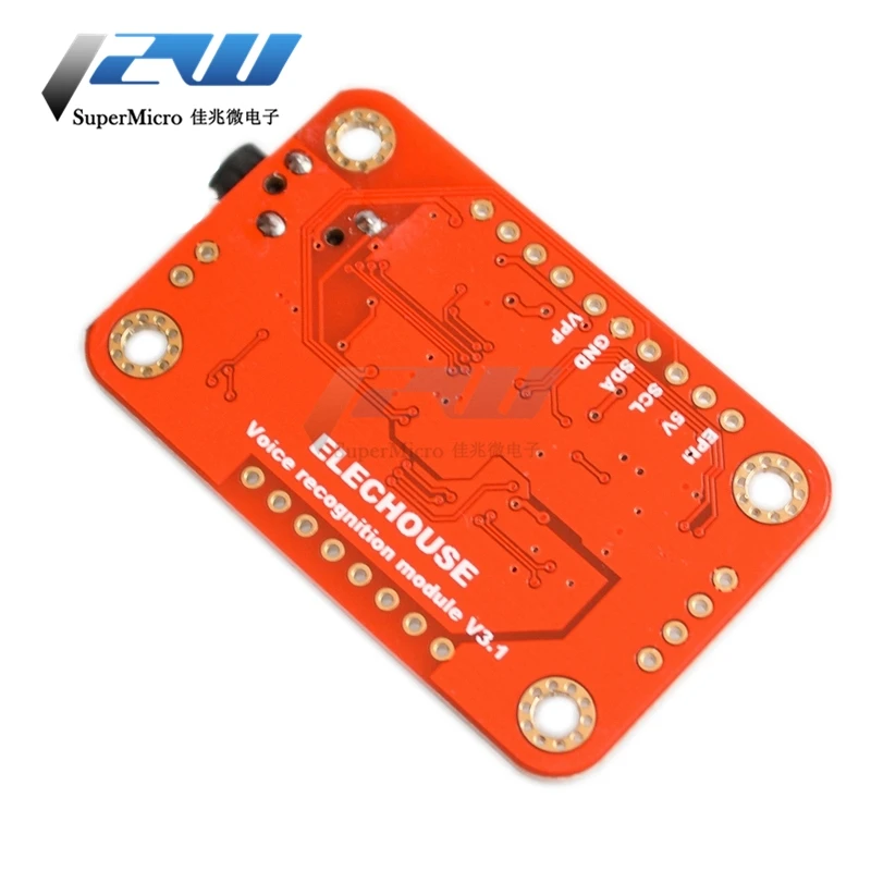 Модуль распознавания голоса V3 плата с микрофоном для Arduino 4 5-5 5 В RCmall FZ0475 |