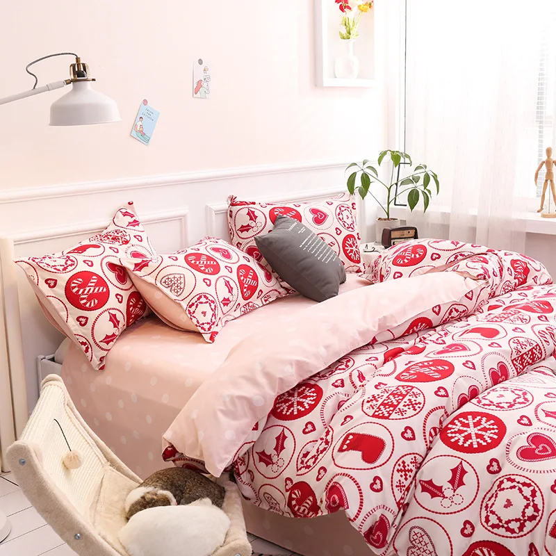 

Luxury Bedding Sets Duvet Cover Bed Sheet Pillowcases Cover Bedding Set