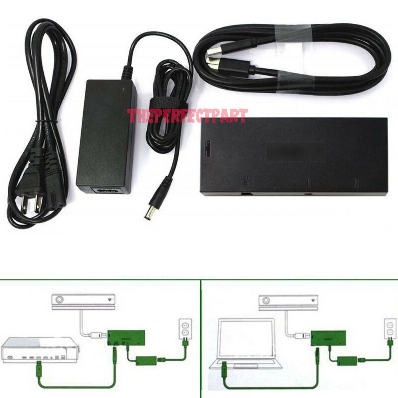 New Kinect 2.0 Adapter For Xbox One XBOX ONE X Adaptor EU/US Plug PC 3.0 Power Supply S | Электроника