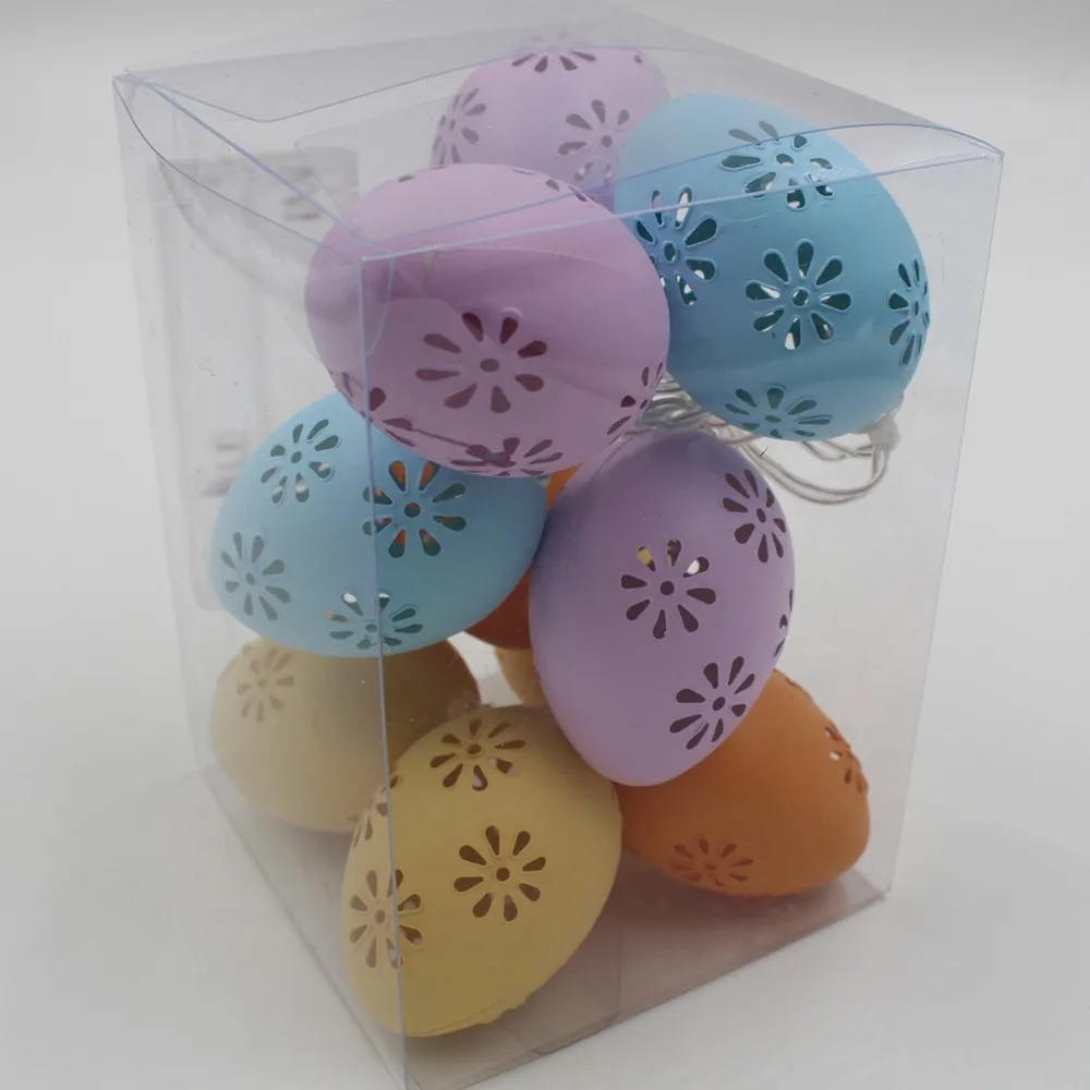 Креативная Пасхальная яичная нить лампа цыпленок балкон спальня гирлянда