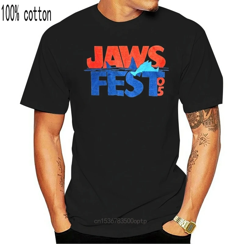 

Футболка New JAWS Fest 2005 и визитная карточка от местной Марты виноградника, крутая забавная футболка, мужские высококачественные футболки