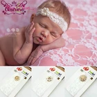 Мягкая повязка на голову с жемчугом для девочек