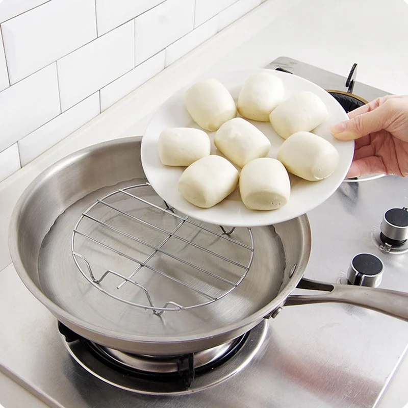 1 шт. Пособия по кулинарии стойки круглый Нержавеющая сталь выпечки и охлаждения