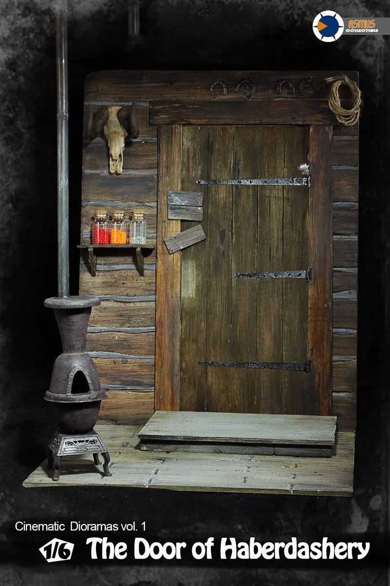 

ASMUS TOYS CD001 1/6 The Door of Harberdashery Scene Accessories Props Fit 12'' Action Figure Dolls