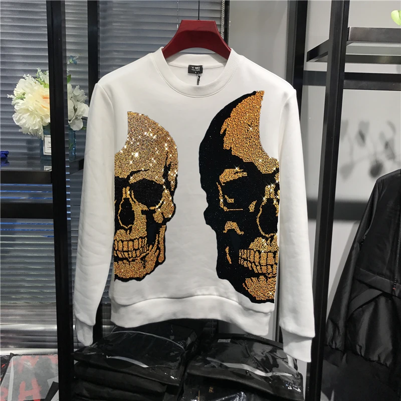 Мужская толстовка с капюшоном оригинальный пуловер длинным рукавом